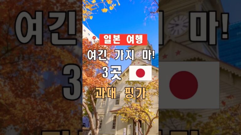 2025년 일본 여행, 현지인들이 말하는 과대평가 관광지 TOP3 | #shorts, #일본여행, #여행꿀팁, #여행힌트