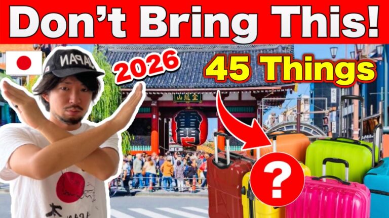 STOP Overpacking! Japan Travel Hacks You Need to Know