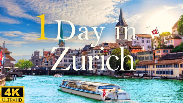 How to Spend 1 Day in ZURICH Switzerland | Travel Itinerary